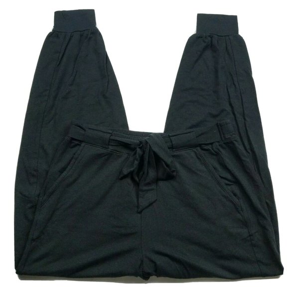 AnyBody Pants - AnyBody Womens Cozy Knit Jogger Pants XS Black